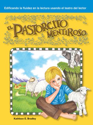 cover image of El pastorcito mentiroso Read-along ebook